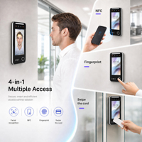 Feocey FCV4924 Reconocimiento Facial con Registro de Asistencia, Lector de Huellas Dactilares y Tarjetas RFID con SDK Gratuito y Código Abierto JS
