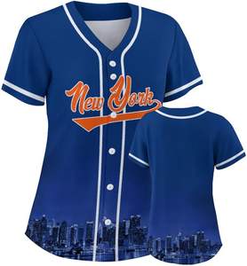 Vente en gros Maillot de baseball par sublimation Chemise d'équipe personnalisée élégante et durable Vêtements de sport respirants pour jeunes hommes femmes - Product Image 1