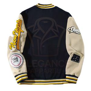 Veste de sport en toile respirante à multiples poches, avec broderie de lettres contrastées noir et blanc, fermeture à un seul bouton, style streetwear - Product Image 1