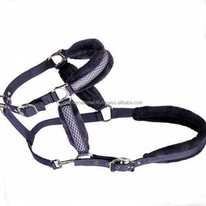 Relleno de visón suave de nailon con cuello halter, cinta estampada de nailon, ajustable, hardware de latón, muchos colores - Product Image 3