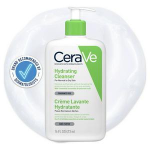 CeraVe Hydrating Cleanser Limpiador suave de uso diario para piel seca con retención de humedad de larga duración - Product Image 6
