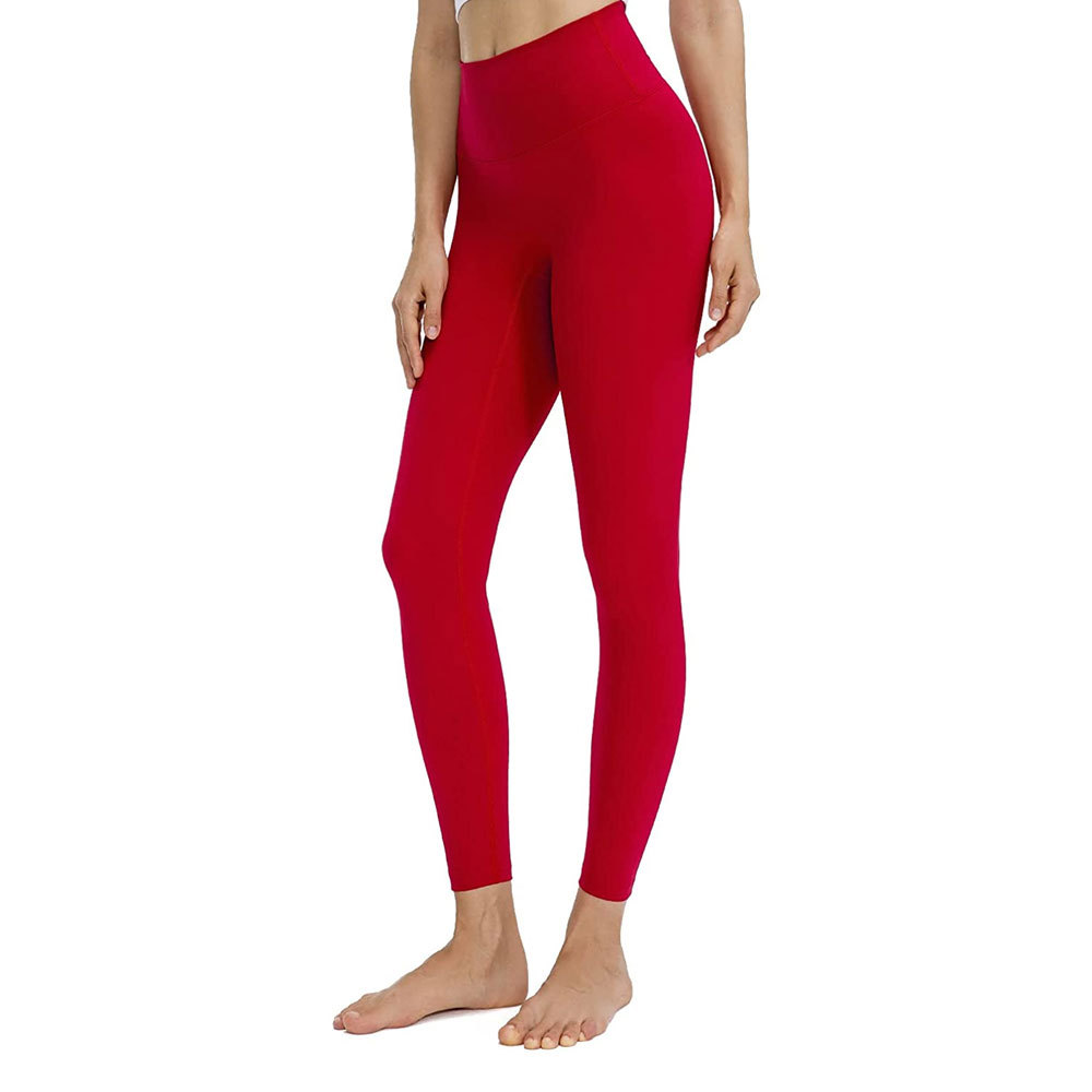 Women's High Quality Mid Waist Fitness Activewear Legging Set Seamless Stretchy Breathable Cotton/Bamboo Fiber HIGH STREET Style