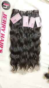 Cabello Humano 100% Natural del Templo del Sur de la India, Chennai, Tamil Nadu, Sin Procesar, Remy, de un Solo Donante, Textura Natural - Product Image 2