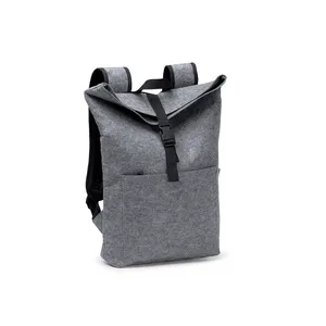Zaino Roll-Top Sostenibile Riciclato Yanda, Porta Gadget Promozionali - Product Image 4