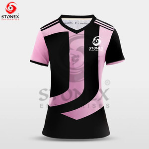 เสื้อเบสบอลสำหรับผู้หญิงเสื้อซอฟต์บอลแบบติดกระดุมเสื้อแขนสั้นระบายอากาศได้ดี - Product Image 1