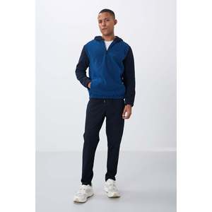 Sudadera Casual de Forro Polar para Hombre, Corte Estándar Ruby Parliament, para Otoño-88300 - Product Image 3