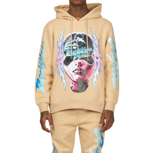 Offre Spéciale – Survêtement Homme en Coton Imprimé, Coupe Évasée, Logo Personnalisé, Hiver, Couleurs Unies, Respirant, Léger, Séchage Rapide - Product Image 5