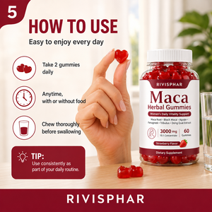 Gummies Maca Plus pour Adultes : Produit de Beauté Efficace pour le Rehaussement des Fesses et le Raffermissement des Hanches, pour Femmes Non Enceintes - Product Image 4