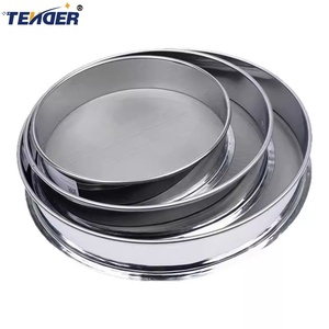 Peneira de Amostra Personalizada em Aço Inoxidável 304, Peneira de Teste Laboratorial de 200 Mesh para Análise de Tamanho de Partículas 200/300mm - Product Image 5