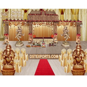 Manabarai DE BODA exclusivo, diseño único del Reino Unido, decoración de escenario, Tirupati - Product Image 1