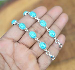 สร้อยข้อมือ925ทำด้วยมือสำหรับเด็กหญิงและเจ้าสาวสไตล์โบฮีเมียน - Product Image 5