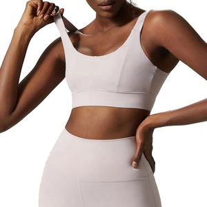 Sujetador deportivo de entrenamiento de malla superior de Yoga personalizado para mujer con ganchos traseros, ropa de Yoga de secado rápido transpirable y Sexy - Product Image 2