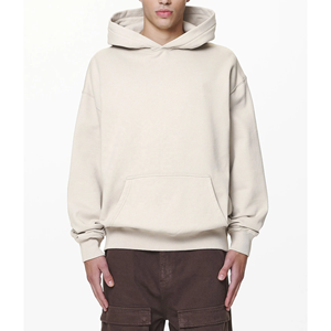 Nouveauté, sweat à capuche streetwear, coupe lourde, coton 450 g/m², sweat à capuche unisexe - Product Image 4