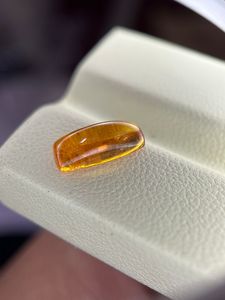 Gema de Granate Espesartita Natural, Corte Cojín, 2 Quilates, para Fabricación de Joyería DIY - Product Image 3