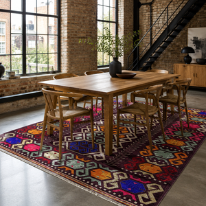 Netline Home Premier Border Dark Brown Heritage Washable <b>Rug</b> - Product Image 4