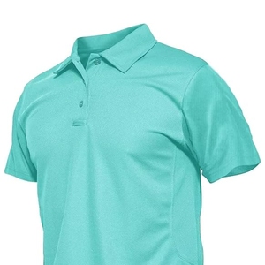 Nueva camisa de hombre de estilo exterior de alta calidad 2025 100% algodón de secado rápido de rendimiento de manga corta polos - Product Image 5