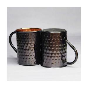 Mejores ventas tazas hechas a mano café bebiendo metal exportador indio con alta calidad - Product Image 6