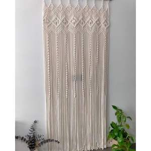 Cortina Decorativa de Pared de Algodón Bohemio de Alta Calidad, Estilo Macramé Boho - Product Image 1