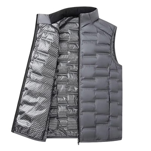 Gilets pour hommes, col montant confortable, sans manches, Ryan Pro Gear, gilet matelassé de haute qualité, prix de gros - Product Image 5