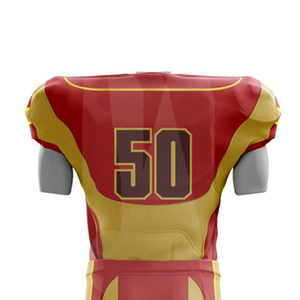 Uniforme de fútbol americano de secado rápido de diseñador cosido de la mejor calidad, uniforme de fútbol americano cómodo recién llegado - Product Image 5