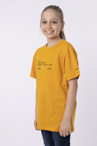 เสื้อยืดเด็กผู้หญิง,เสื้อยืดผ้าฝ้าย100สำหรับใส่ในฤดูร้อนสวมใส่สบายคุณภาพสูงแบบมืออาชีพจากตุรกี - Product Image 2