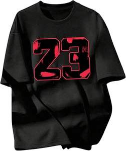 Mens <b>90s</b> Vintage Oversized Shirts Unisex Cool T Shirt Print Graphic Tees Casual Summer <b>Streetwear</b> Top - Product Image 6