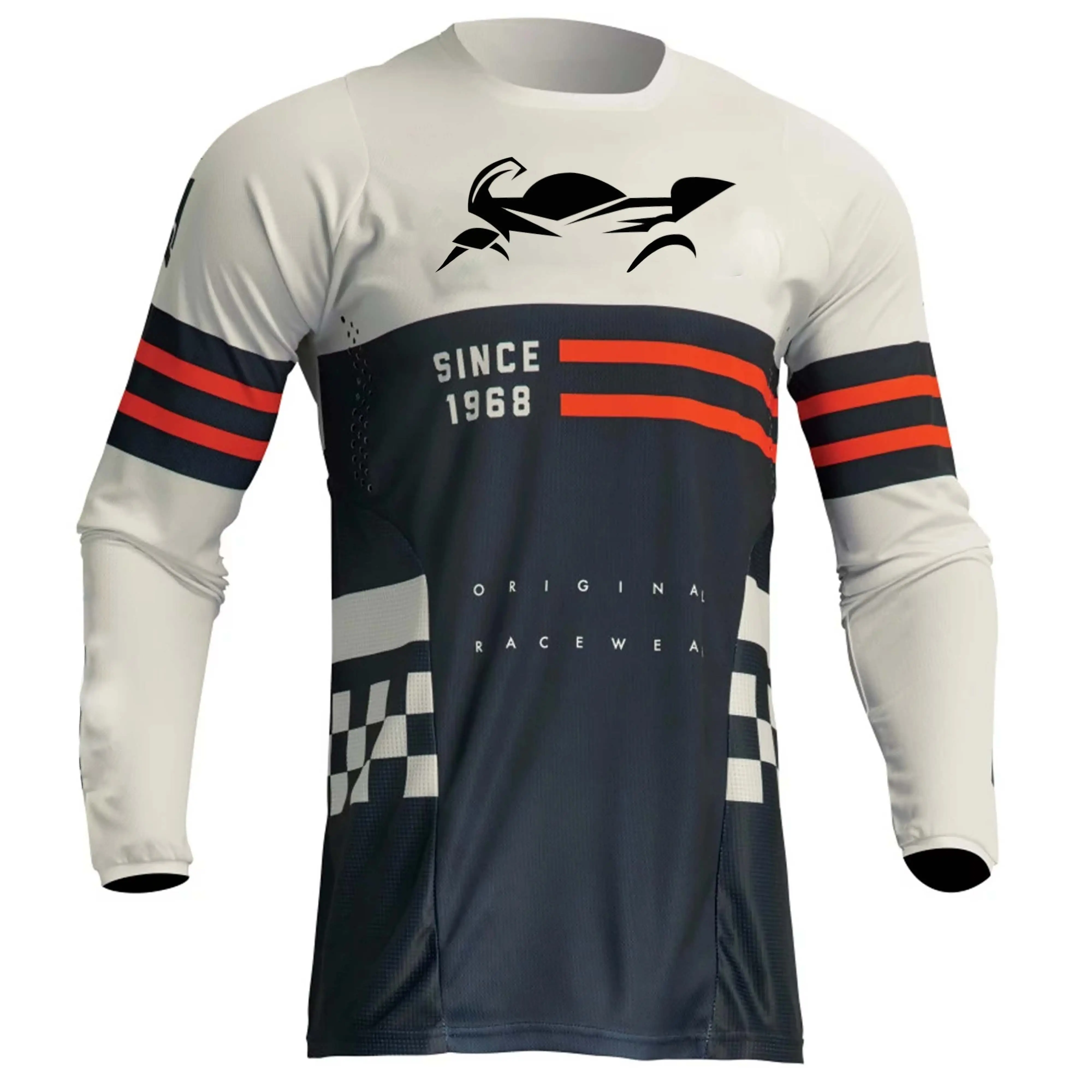 Haute qualité Design personnalisé maillot de course de montagne hommes Motocross maillot adulte moto chemises
