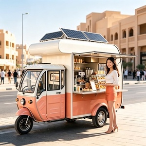 Carrito Eléctrico Comercial para Waffles con Plancha Belga y Dispensador de Sirope Caliente para Servicio de Desayunos - Product Image 1
