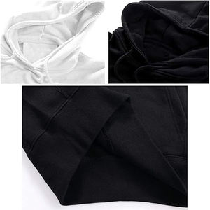 Sweat à capuche unisexe personnalisé polaire OEM/ODM Streetwear pull chaud à la mode avec poche kangourou et capuche à cordon de serrage - Product Image 5