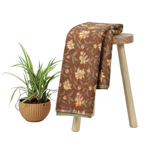 ผ้าคอตตอนพิมพ์ลายดอกไม้ทำมือผ้าอินเดียสำหรับตกแต่งเสื้อผ้าและบ้าน - Product Image 1