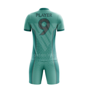 เครื่องแบบฟุตบอลสำหรับทุกเพศและ100% เครื่องแบบฟุตบอลพิมพ์ลายพิมพ์โพลีเอสเตอร์ - Product Image 3