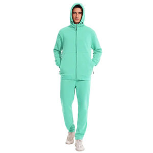 Custom Design Fashionable High Quality New Arrival Unisex Tracksuit Sportswear Gym Fitness Fleece Tracksuits for Men Wholesale - Product Image 5