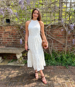 Livraison rapide robe de soirée longue pour femmes Style de classe taille à manches longues robe licou décontractée détachable pour les fêtes - Product Image 6