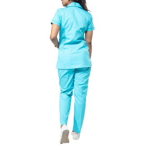 2025 LOGO personalizado moda mujer secado rápido Hospital Médico Tops Jogger pantalones trajes Dental Doctor Scrubs enfermera uniformes conjuntos - Product Image 5