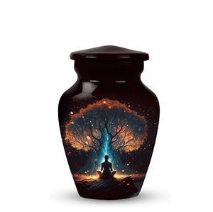 Urn for Human <b>Ashes</b> Adult Men Urns for Cremation <b>Keepsakes</b> Funeral Supplies Male & Female Burial Custom Size Urn - Product Image 1