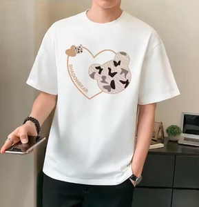 Camiseta de Hombre Casual de Algodón de Alta Calidad, Tejido de Punto, Corte Regular, Raglán, para Todas las Temporadas, Premium y Sostenible - Product Image 6