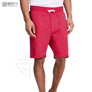 Pantalones Cortos Deportivos de Algodón 100% para Hombre, Venta al por Mayor OEM, Personalizados, de Verano, Estilo Francés, con Estampado Sólido, Diseño Liso - Product Image 3