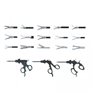 Pinzas de Disección Manuales Reutilizables Laparoscópicas, Instrumentos Quirúrgicos de Laparoscopia, Acero Inoxidable Alemán - Product Image 1