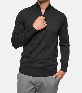 Sweatshirts à col rond vierges 100% coton Fabriqués sur mesure Sweats à capuche à col rond pour l'hiver Sweat-shirt pour homme - Product Image 1