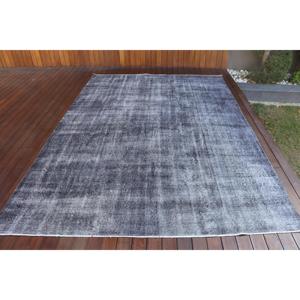 Alfombra Vintage de 6.9x9.8 pies (211x299 cm), Alfombra Turca Marroquí Gris - Product Image 1