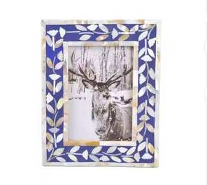 Marcos de Fotos de Madera MDF Hechos a Mano, Ecológicos, Personalizables, con Diseño Floral, Venta al Por Mayor - Product Image 1