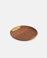 Assiettes rondes en bois pour décoration de table de mariage rustique Assiettes à dîner en bois avec finition naturelle pour une table élégante