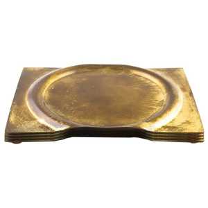 Posavasos de cobre macizo martillado, posavasos hechos a mano para bebidas, decoraciones de sobremesa, producto en oferta - Product Image 1