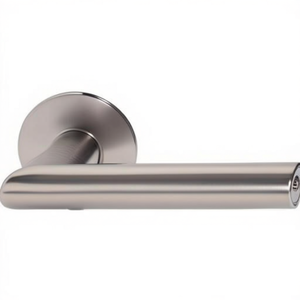 Amsterdam E1400Z/849N Par de Manijas de Puerta F69 de Acero Inoxidable con Rosetas Cuadradas de 8mm, Marca HOPPE - Product Image 3