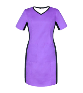 Uniformes Médicos Unisex Ecológicos de Poliéster y Spandex - Conjuntos de Uniformes de Enfermería con Cuello en V, Color y Logotipo Personalizables para Uso Hospitalario - Product Image 1