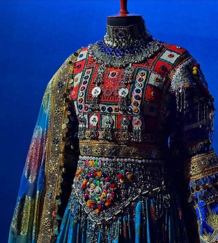 afghan bridal dress