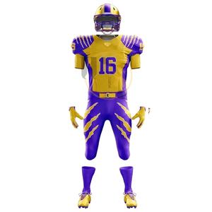 El mejor precio, alta calidad, uniforme de fútbol americano juvenil, conjuntos XL, ropa deportiva con estampado de sublimación transpirable, superventas Plus - Product Image 1