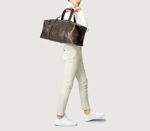 กระเป๋าทรงดัฟเฟิลกันน้ำสำหรับกลางแจ้งพร้อมซิปปิดกระเป๋ายิมหรูหราสินค้าออกใหม่ - Product Image 5