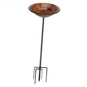 Easy Clean Removable Artificial Iron Eco-friendly Bird Bath Stable Upgrades for Outdoor Yard <b>Garden</b> Ornaments - Product Image 5