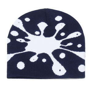 Bonnet en polaire unisexe coupe-vent - Couleur unie Jacquard Doux et confortable pour l'automne/hiver Ski et cyclisme Marque personnalisée - Product Image 3